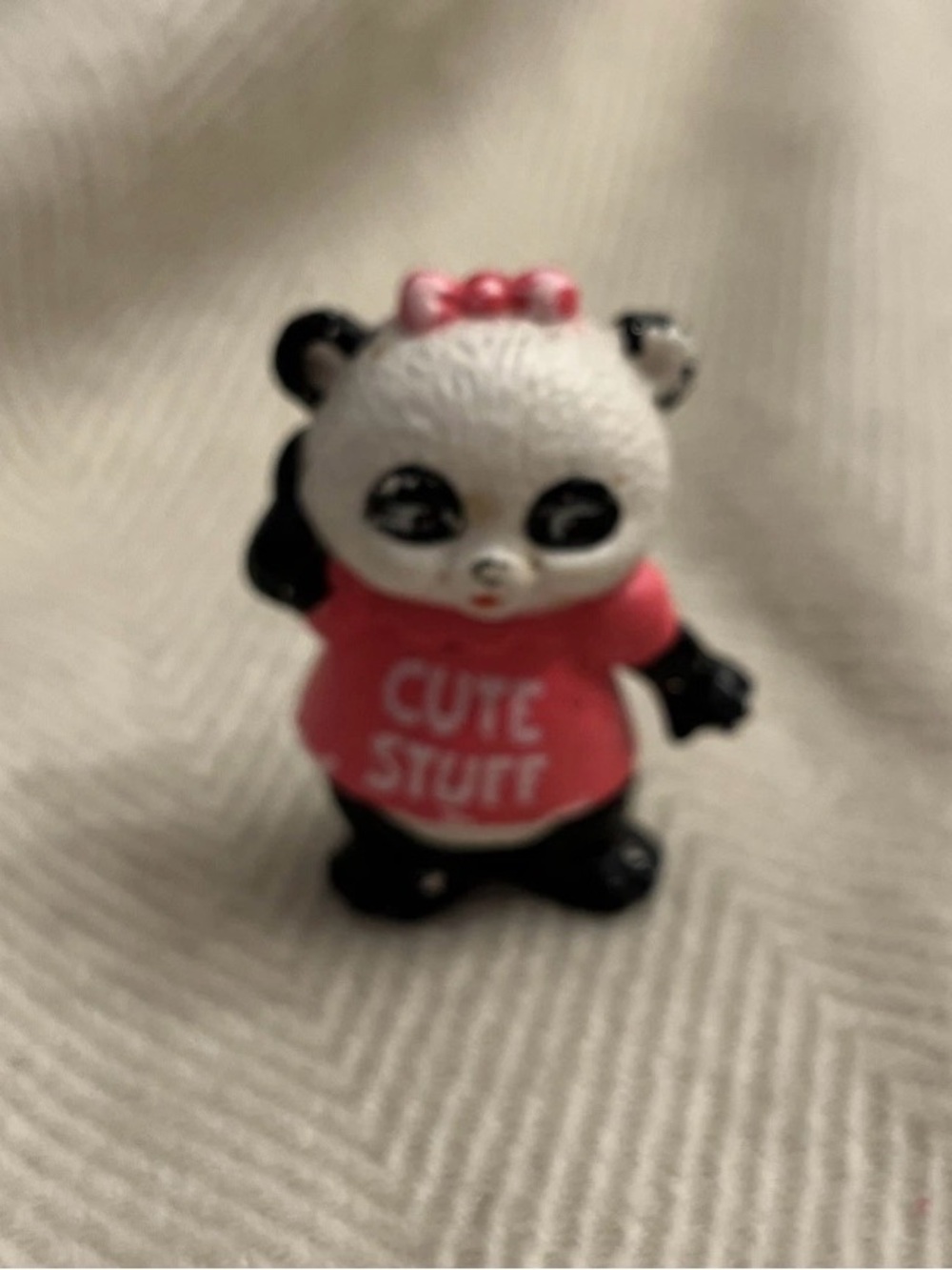 Vintage 1981 Shirt Tales “Pammy” PVC Pammy Panda Figure